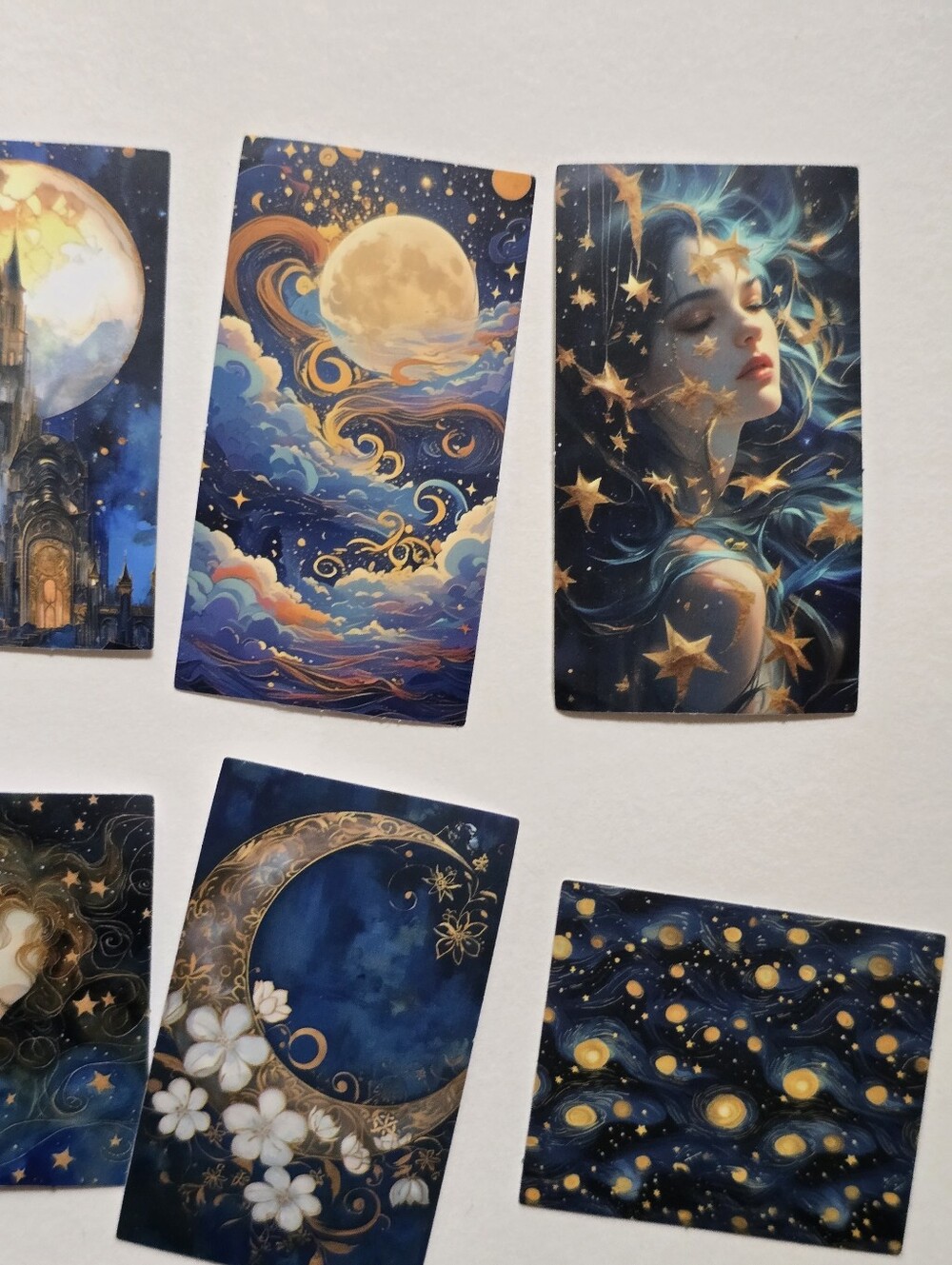 Celestial Blue Art Sticker Set - Picture 4 of 6